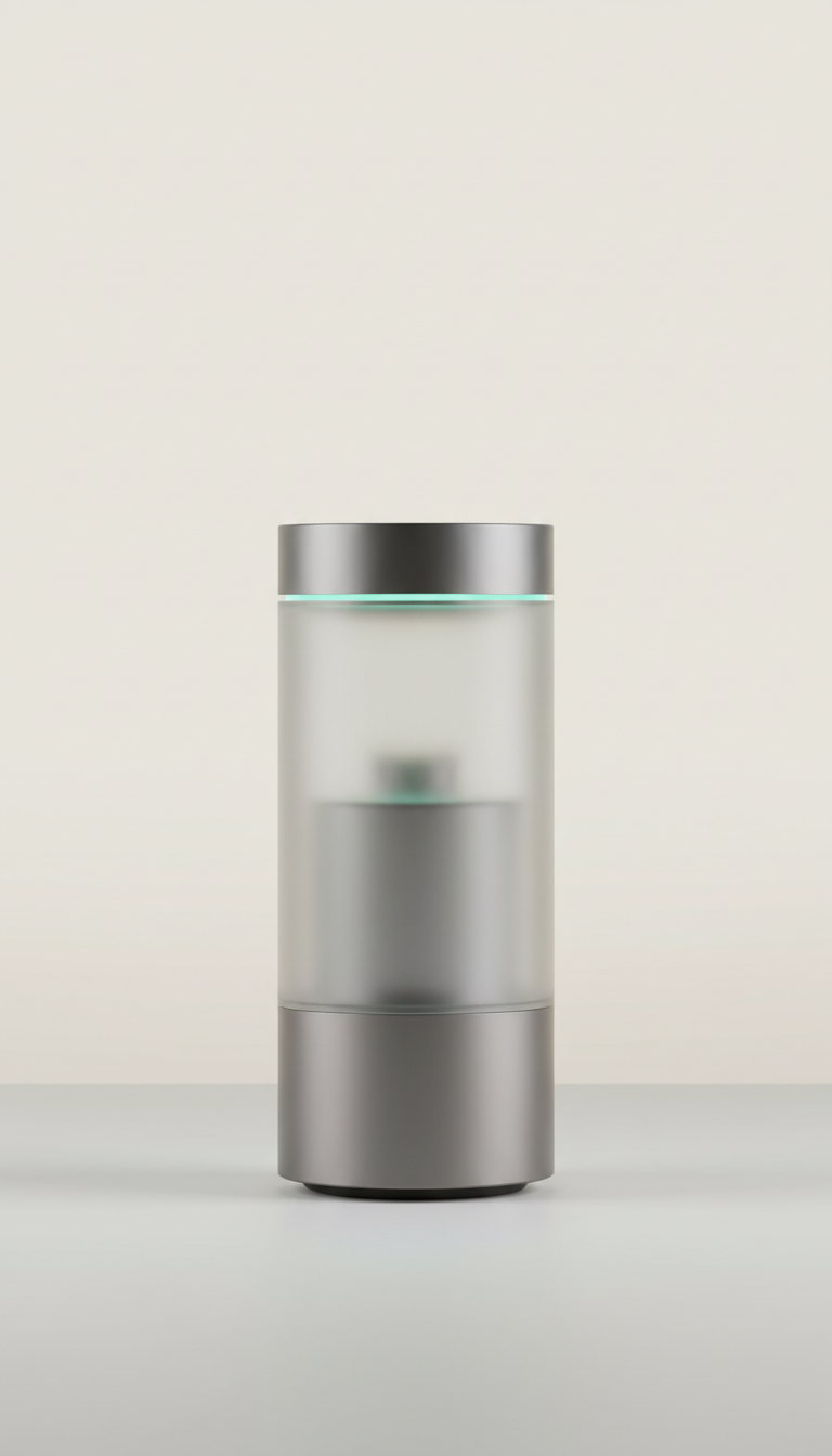 Purificador de aire vidrio mate
