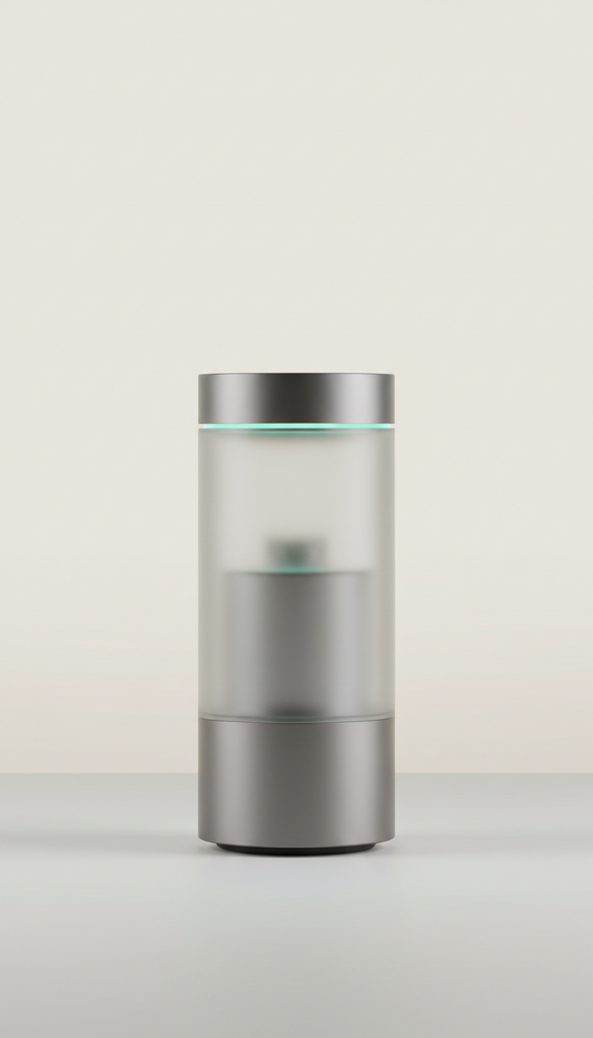 Purificador de aire vidrio mate